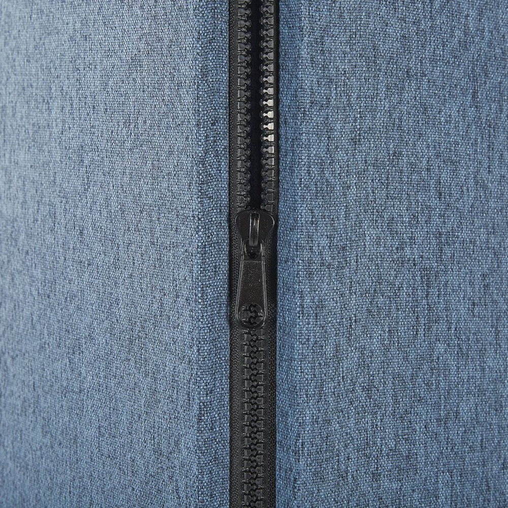 Paravento acustico a 3 ante separè divisorio ufficio blu moderno