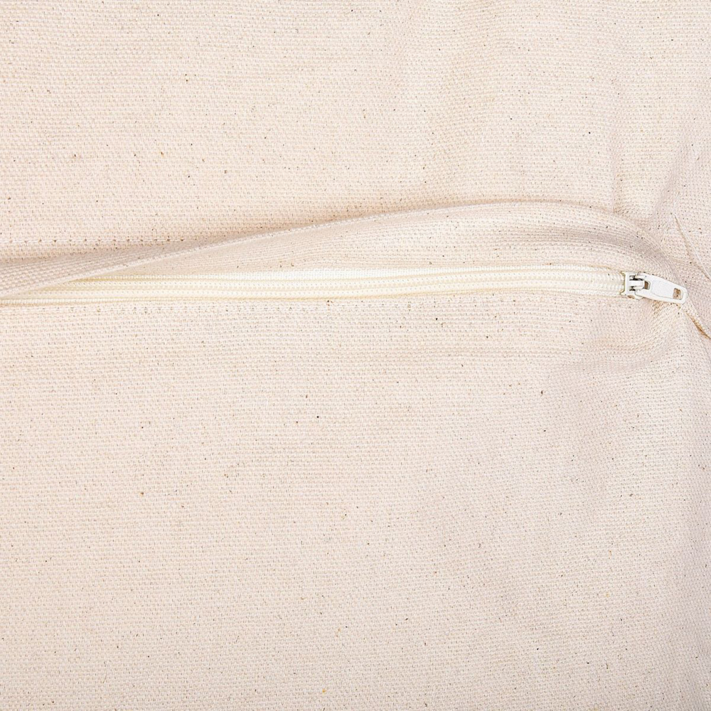 Cuscino boho in cotone con motivo geometrico stampato 30 x 50 cm multicolore