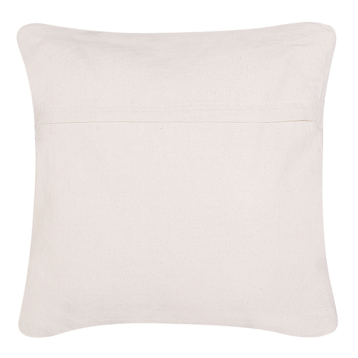 Set di 2 cuscini stile boho beige cotone motivo geometrico 45 x 45 cm accessori soggiorno