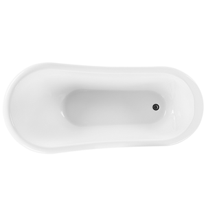 Vasca da Bagno Freestanding in Acrilico Sanitario Bianco 170 x 80 cm
