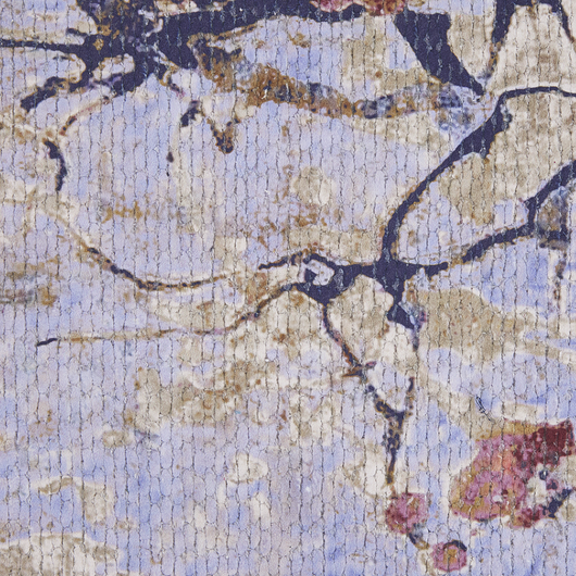 Tappeto in poliestere Multicolore modello astratto in cotone 140 x 200 cm moderno fatto a mano a pelo corto