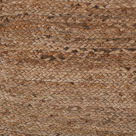 Tappeto Beige di Juta intreccio naturale riscaldamento a pavimento 100 x 150 cm