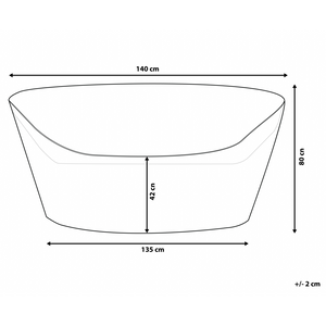 Telo impermeabile protettivo copertura per Arredi da Giardino 140 x 135 x 80 cm