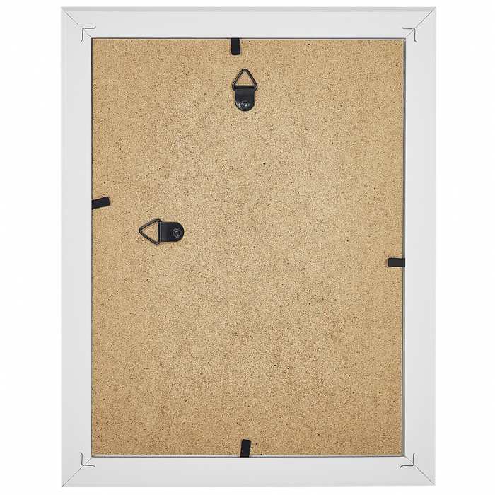 Set di 7 mappe incorniciate bianche varie dimensioni Ganci retrò Galleria soggiorno da parete