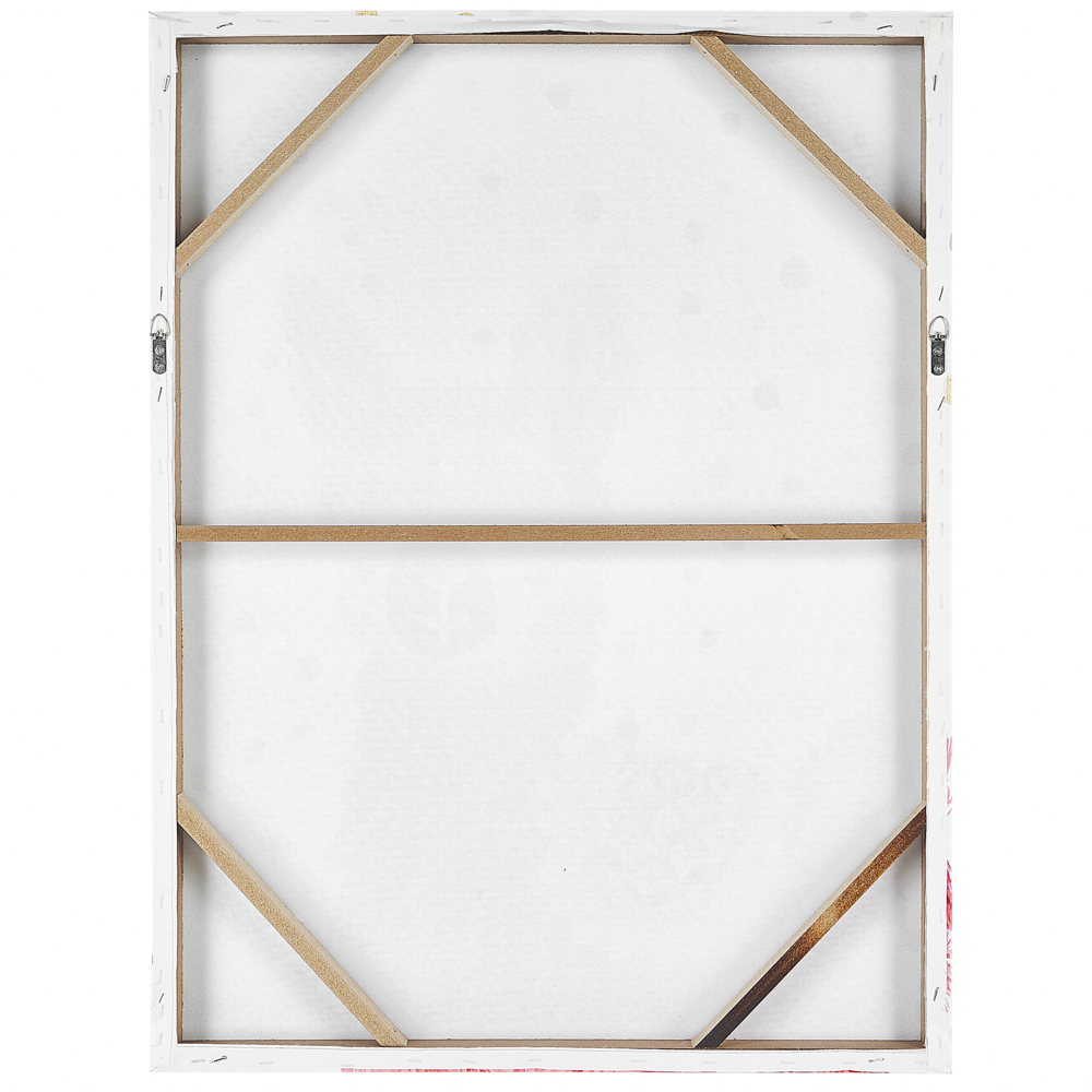 Stampa artistica su tela da parete in poliestere rosa 60 x 80 cm per la camera dei bambini