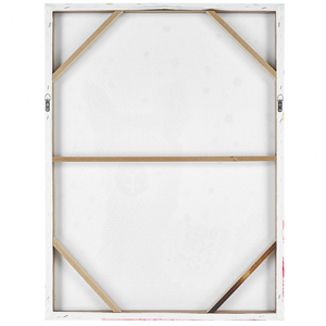 Stampa artistica su tela da parete in poliestere rosa 60 x 80 cm per la camera dei bambini