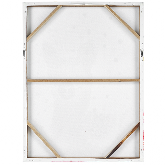 Stampa artistica su tela da parete in poliestere rosa 60 x 80 cm per la camera dei bambini