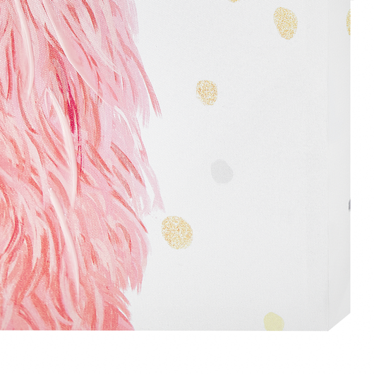 Stampa artistica su tela da parete in poliestere rosa 60 x 80 cm per la camera dei bambini