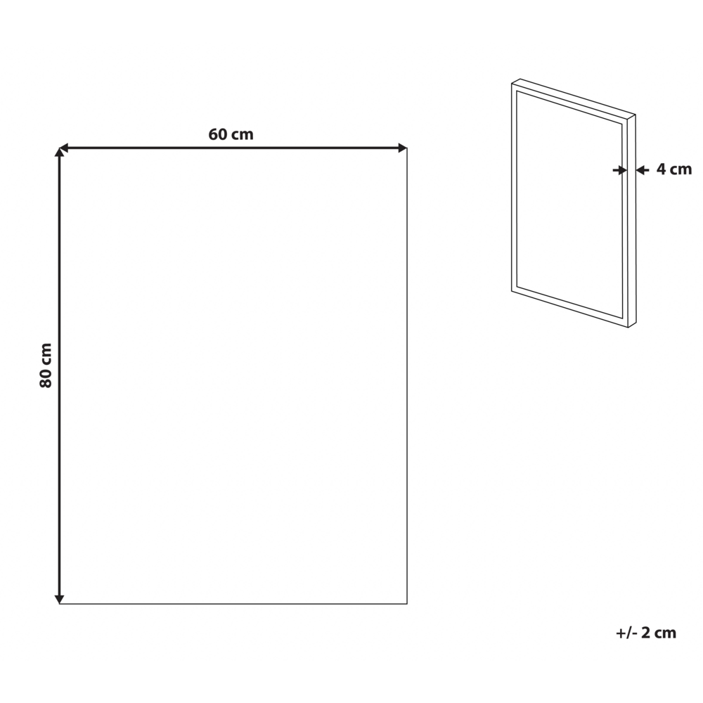 Stampa artistica su tela da parete in poliestere rosa 60 x 80 cm per la camera dei bambini