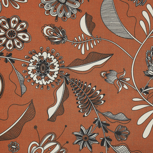 Set di 2 Teli Sostitutivi per sdraio a fantasia con fiori rossi