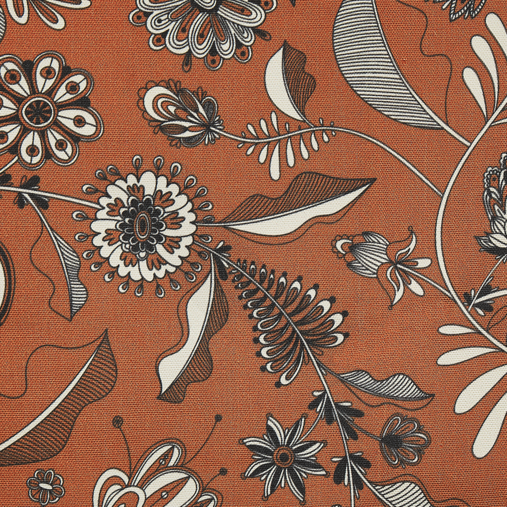 Set di 2 sedie a sdraio da giardino con struttura in legno di acacia scuro con motivo floreale in tessuto amaca sedile reclinabile pieghevole Tele di Sostituzione