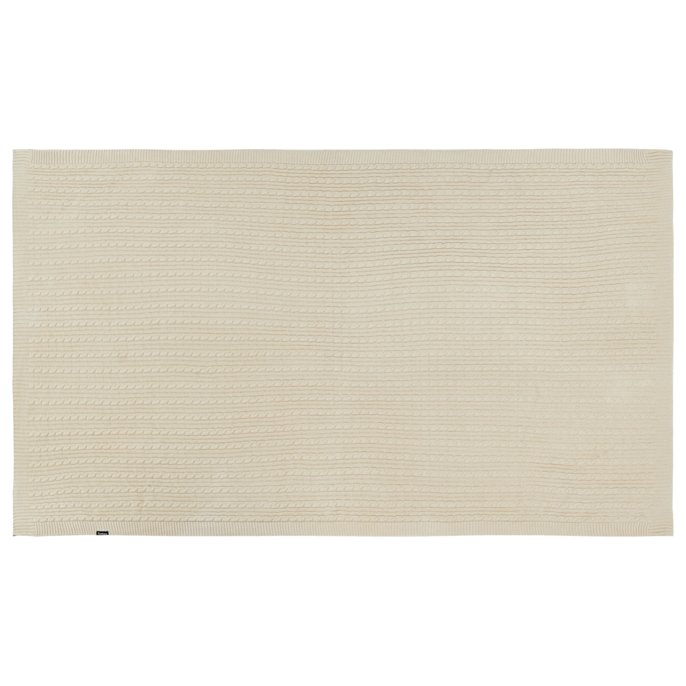 Coperta in Cotone color Beige Copriletto Stile Boho 110 x 180 cm camera da letto salotto