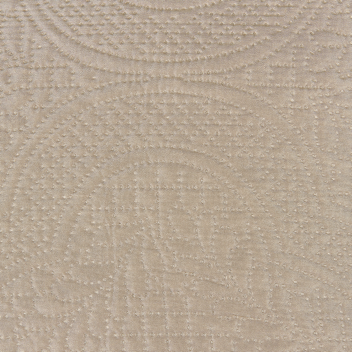 Copriletto in tessuto poliestere tortora 160 x 220 cm con cuscini motivo goffrato copriletto decorativo design classico camera da letto