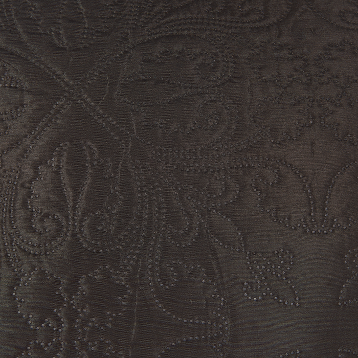 Set copriletto e cuscini in tessuto di poliestere marrone 200 x 220 cm motivo goffrato decorativo biancheria da letto classico camera da letto