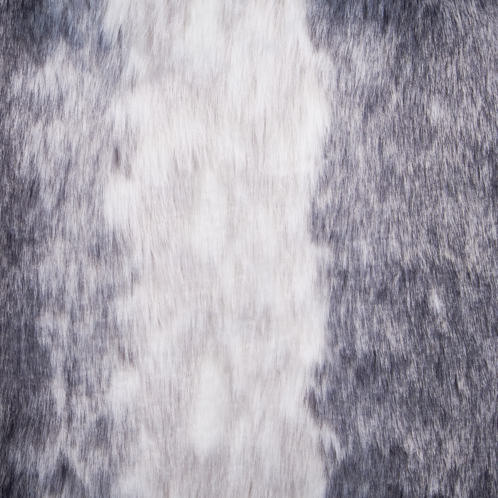 Set di 2 cuscini in acrilico grigio 45 x 45 cm boho tinta unita cerniera soggiorno camera da letto peloso