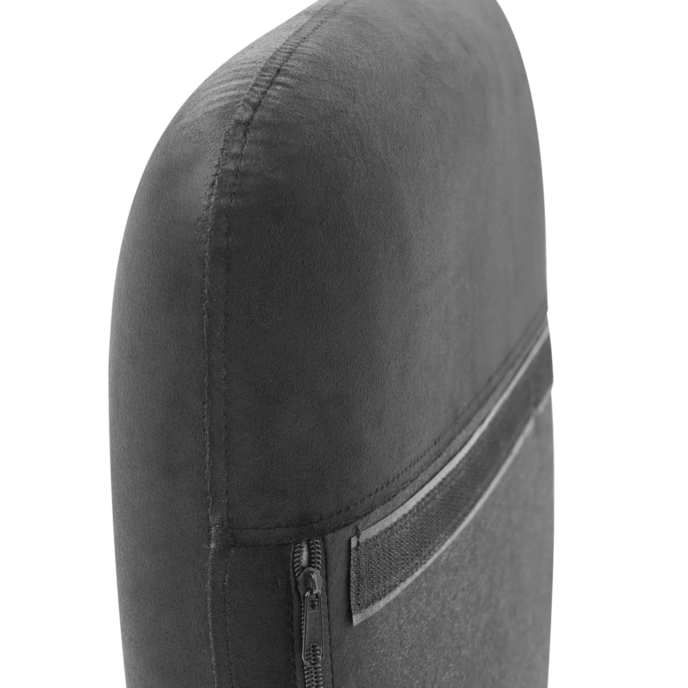 Sedia A Dondolo Velluto Nero Gambe In Metallo Pattini In Legno stile glamour moderno tradizionale