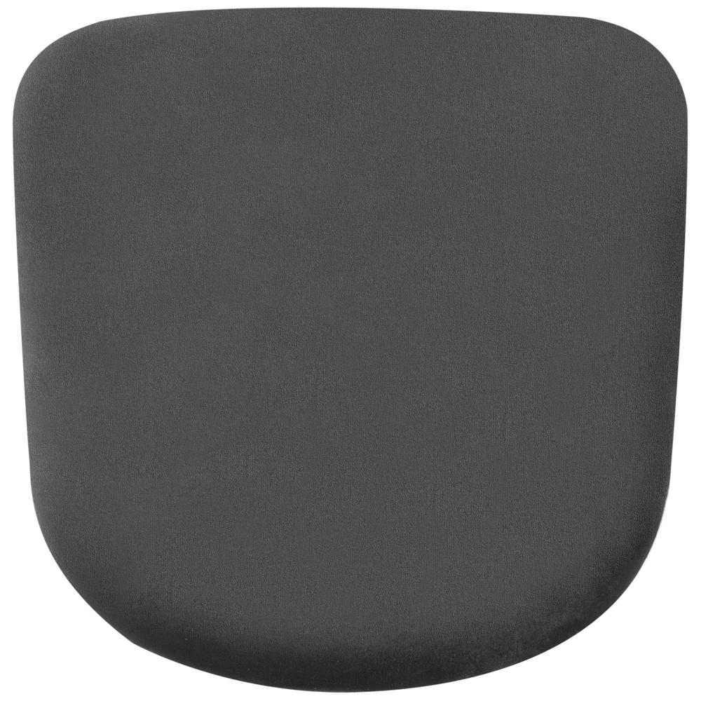 Sedia A Dondolo Velluto Nero Gambe In Metallo Pattini In Legno stile glamour moderno tradizionale