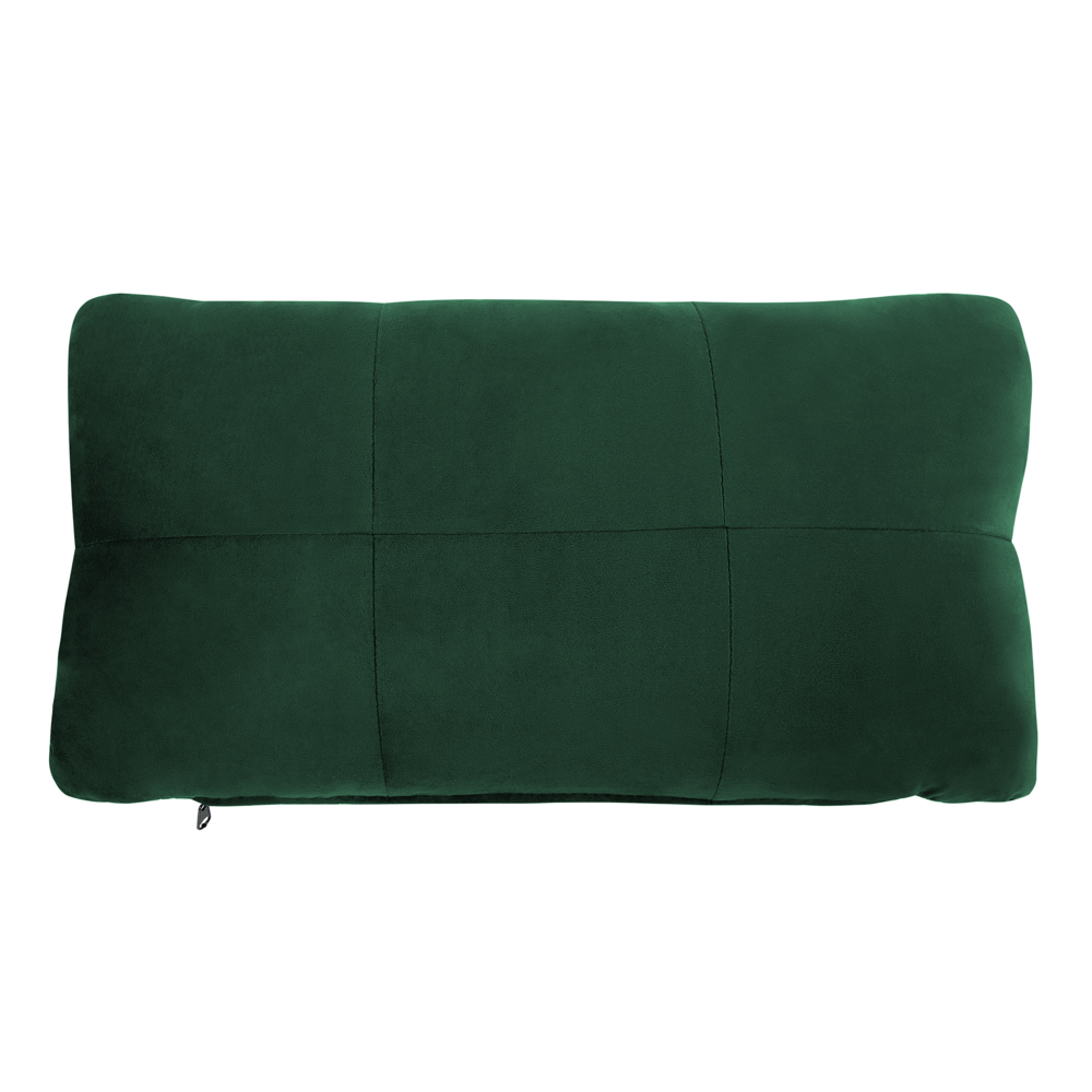 Chaise longue Velluto verde smeraldo Altoparlante Bluetooth integrato Caricabatterie USB Design moderno Divano curvo per 1 persona Soggiorno