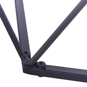 Set di 2 Tavolini da caffè in Legno Scuro Nero Truciolare Ferro Rotondo Piani Rimovibili Tavolini Moderni Industriali per Soggiorno