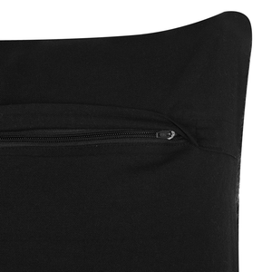 Set di 2 cuscini in cotone grigio scuro 45 x 45 cm ideale per interni