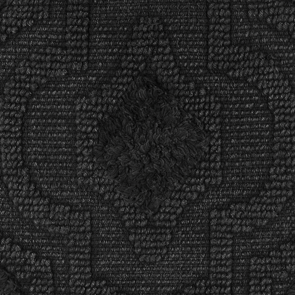 Set di 2 cuscini in cotone grigio scuro 45 x 45 cm ideale per interni