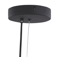 Lampada a sospensione in ottone Nero in acciaio luci a LED integrate a 4 luci illuminazione a binario a sospensione cucina industriale