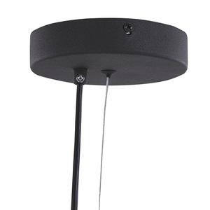 Lampada a sospensione in ottone Nero in acciaio luci a LED integrate a 4 luci illuminazione a binario a sospensione cucina industriale