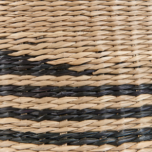 Set di 3 vasi per piante in alghe naturali con fodera per interni stile Boho