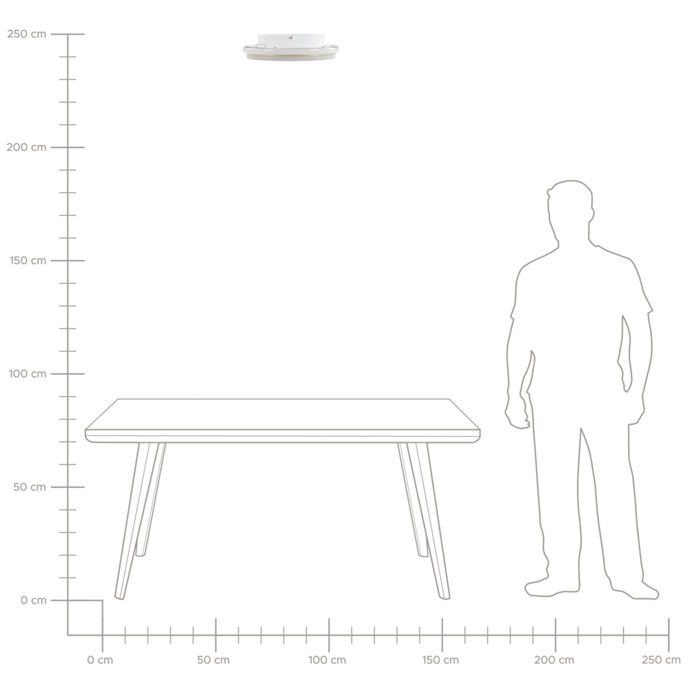Lampada da soffitto a LED in metallo dorato 42 cm Paralume ad anello in acrilico opale LED Luce bianca calda Illuminazione a filo