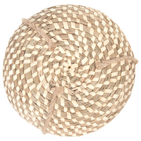 Set di 2 vasi per piante sospesi alghe naturali 27 x 86/ 22 x 69 cm Accessorio per la casa Fioriera stile boho