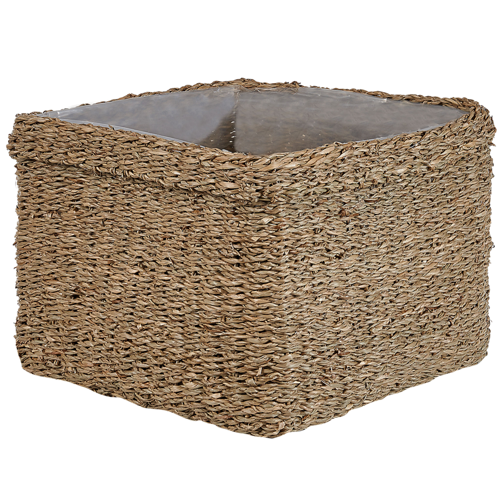 Set di 3 vasi per piante alghe naturali 23 x 34/ 27 x 36/ 30 x 45 cm Accessorio per la casa Fioriera stile boho