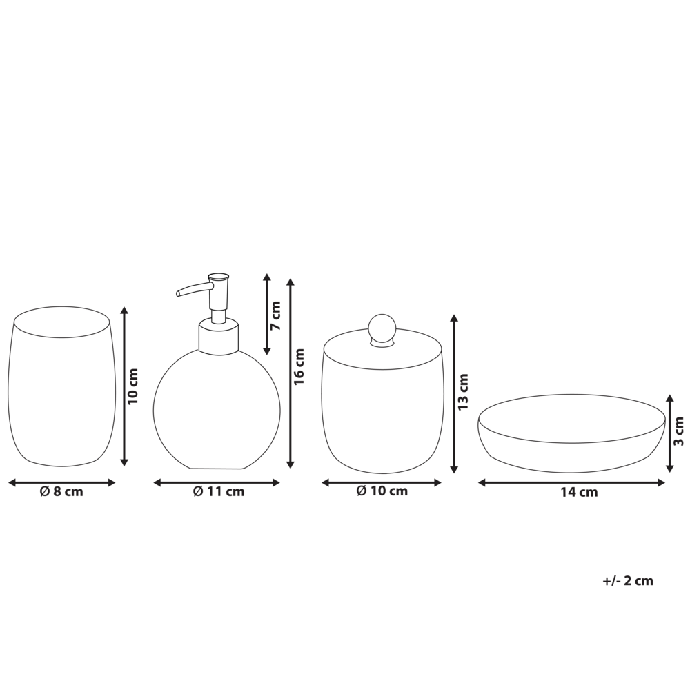 Set di accessori da bagno in 4 pezzi Dispenser di sapone in vetro viola Glam Portasapone Portaspazzolino Tazza