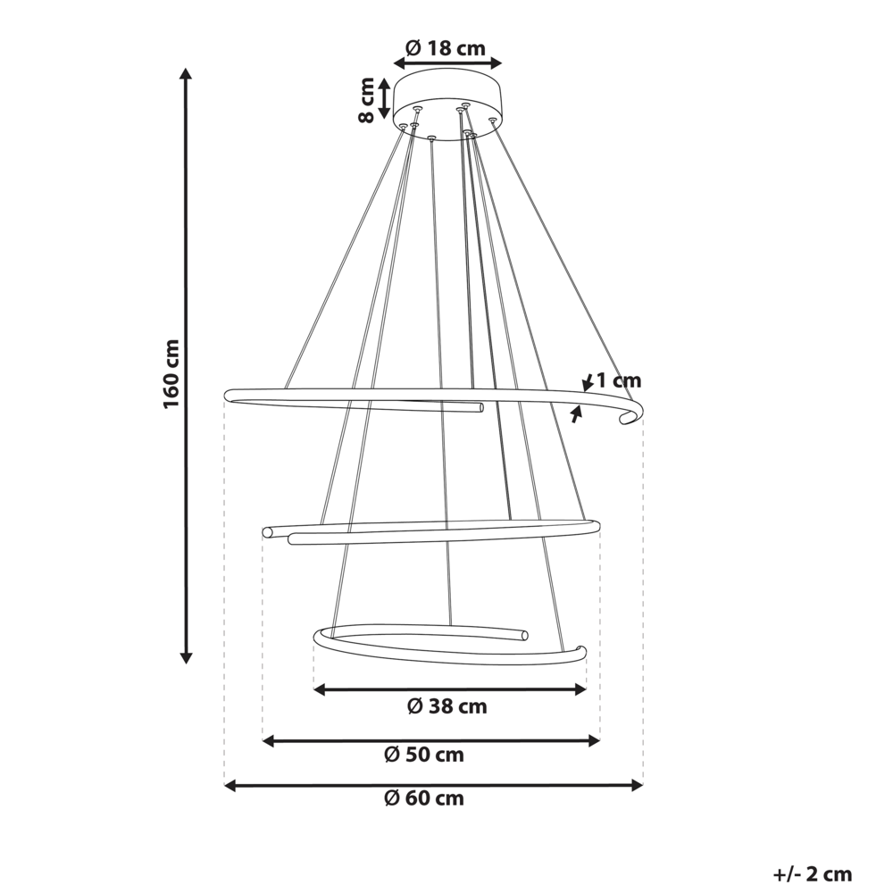 Lampada a sospensione in alluminio Nero in acciaio con luce a LED integrata novità forma orientabile a sospensione illuminazione industriale
