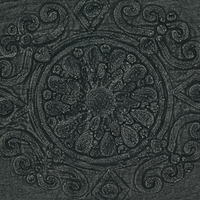 Set di 2 cuscini decorativi stile boho 30 x 50 cm in tessuto grigio scuro per interni