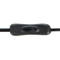 Lampada da tavolo carta intrecciata fatta a mano bianco e naturale 52 cm