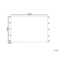 Coperta in cotone beige e rosa 130 x 180 cm copriletto in ricamo fatto a mano con motivo lama accogliente con nappe