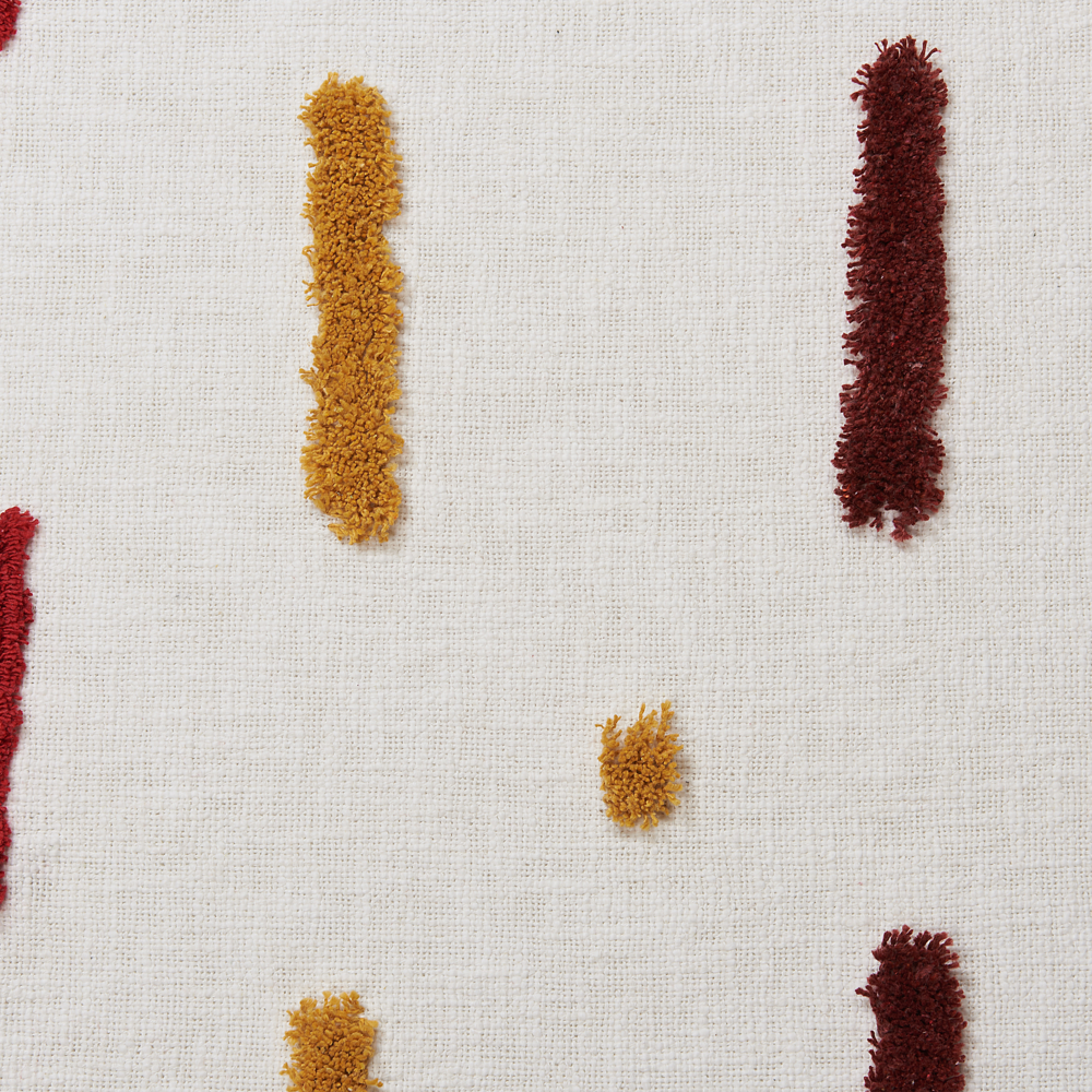 Coperta multicolore cotone 130 x 180 cm copriletto moderno motivo astratto frange