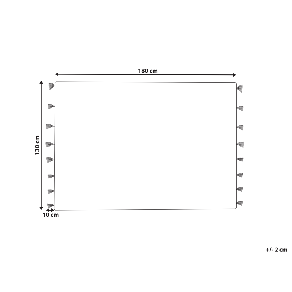 Coperta in cotone bianco e nero 130 x 180 cm copriletto con stampa tribale africana