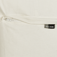 Cuscino sfoderabile in cotone multicolore 50 x 50 cm motivo floreale ricamato a mano sfoderabile con imbottitura in stile boho