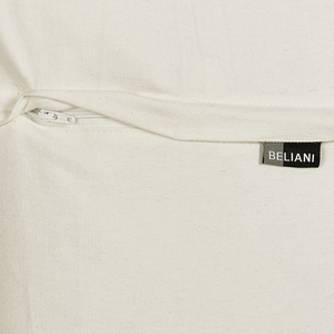 Cuscino sfoderabile in cotone multicolore 50 x 50 cm motivo floreale ricamato a mano sfoderabile con imbottitura in stile boho