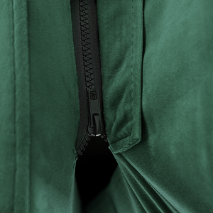 Letto imbottito moderno in velluto di colore verde 160 x 200 cm moderno elegante