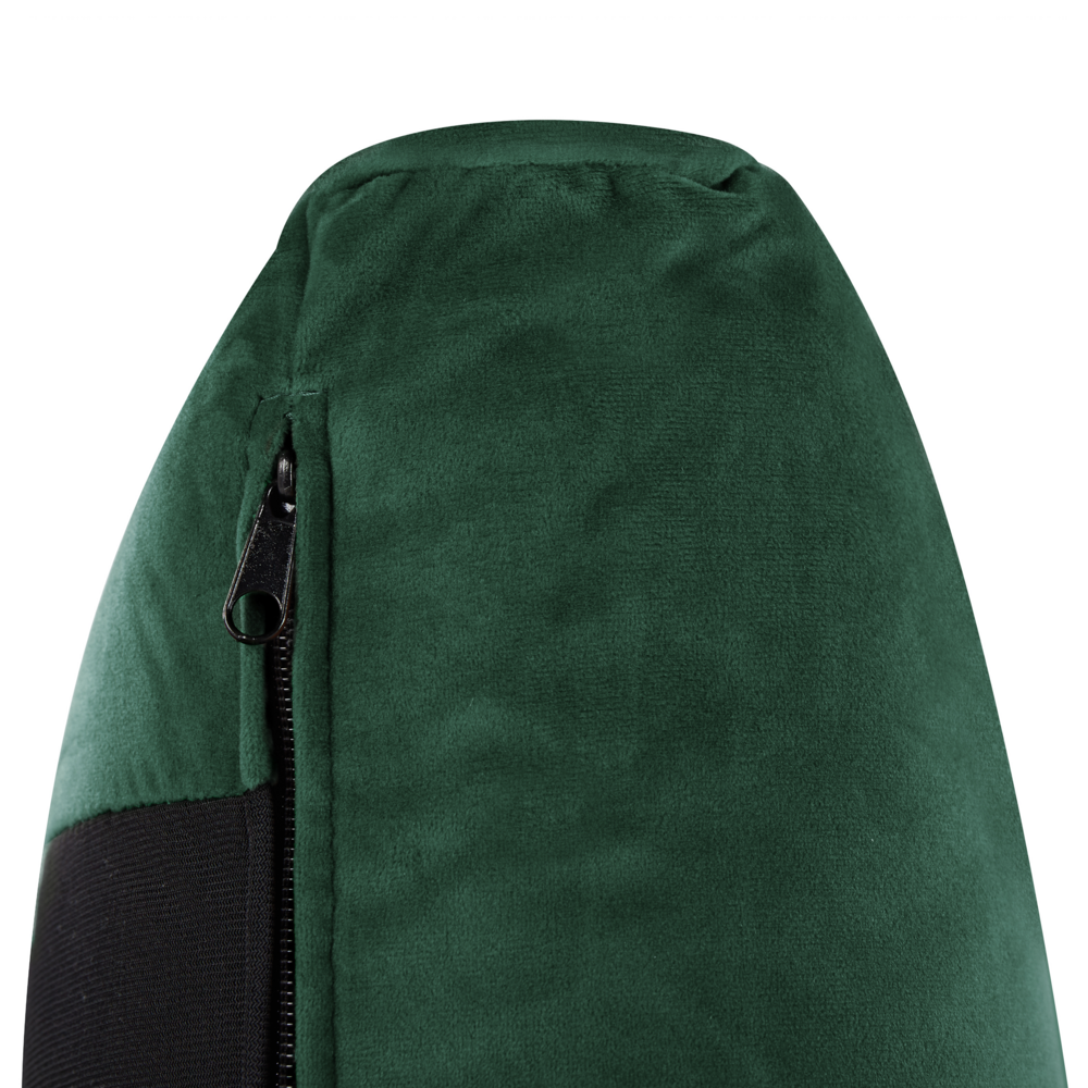 Letto imbottito moderno in velluto di colore verde 180 x 200 cm moderno elegante