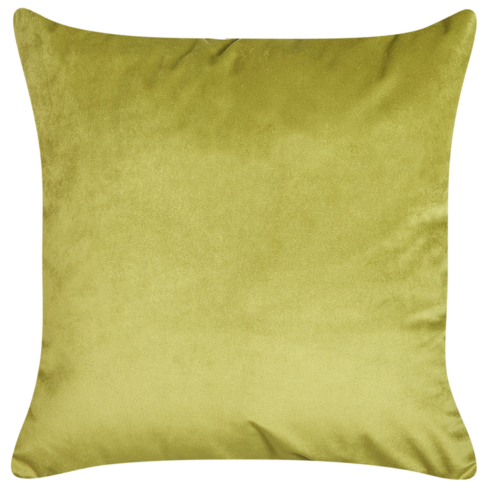 Set di 2 cuscini decorativi velluto Verde Oliva 45 x 45 cm motivo Occhi Accessori decorativi Glamour