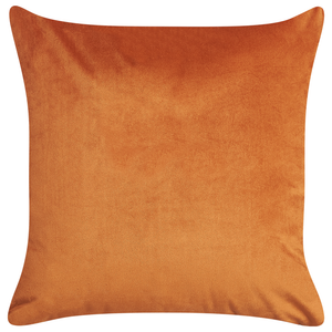 Set di 2 cuscini decorativi velluto Arancione 45 x 45 cm motivo Occhi Accessori decorativi Glamour
