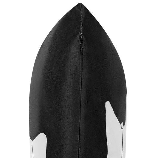 Cuscino Decorativo Velluto Nero sposa Frankenstein 45 x 45 cm Quadrato Accessori Halloween Decorazione