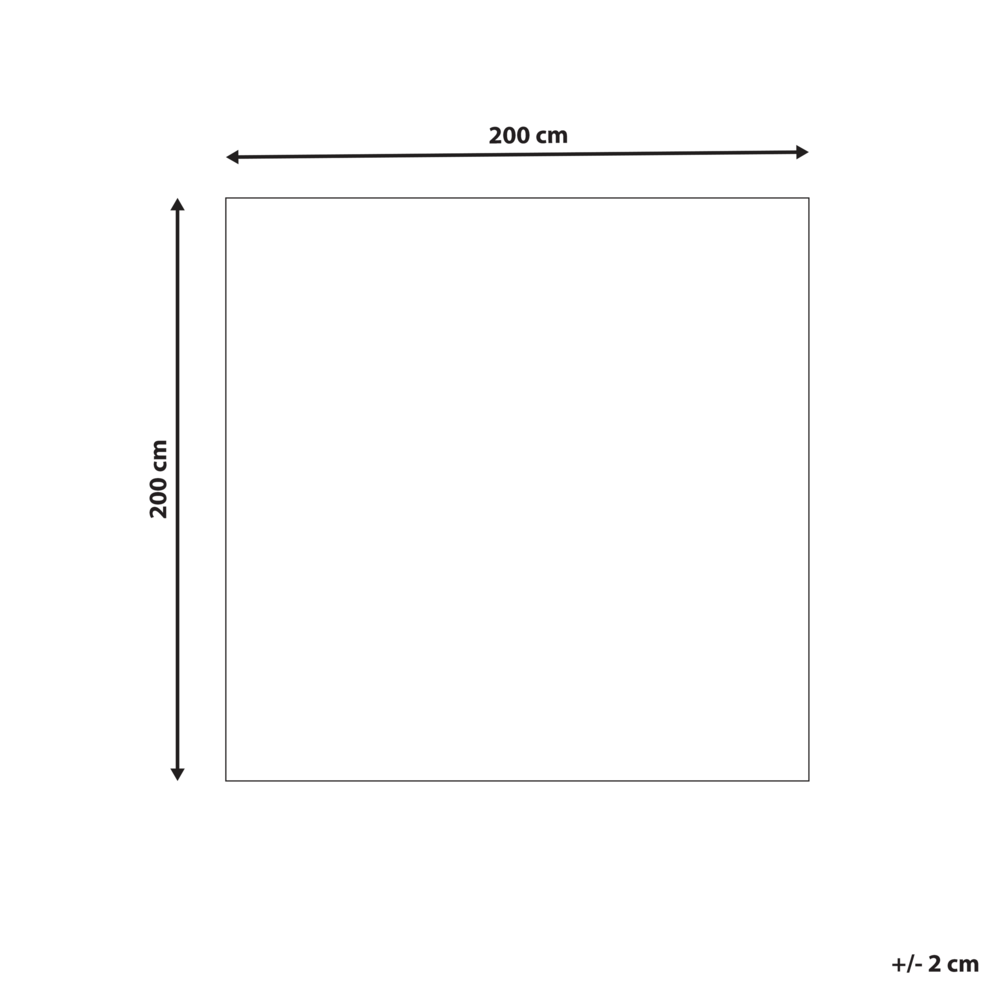 Tappeto di lana multicolore con motivo a foglie 200 x 200 cm stile boho rustico camera da letto soggiorno