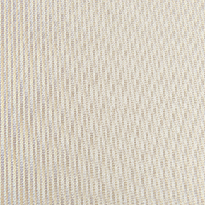 Ottomana legno chiaro e cuscino poliestere beige chiaro ottomano per esterni e interni resistenti agli agenti atmosferici