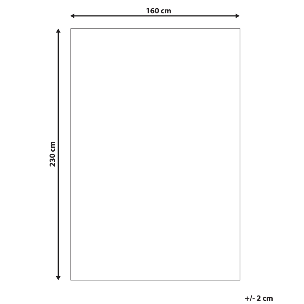 Tappeto in lana beige e marrone 160 x 230 cm a pelo fitto con motivo orientale