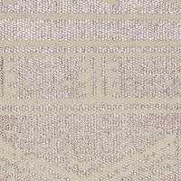 Cuscino in cotone oro rosa 50 x 50 cm motivo geometrico metallizzato glamour