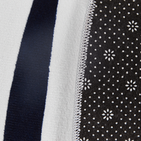 Tappeto per bambini in poliestere bianco ⌀ 100 cm tappetino per sala giochi con stampa animale